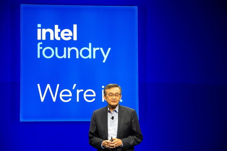 Lip-Bu Tan, CEO of Intel, at an event organized by the company in April.