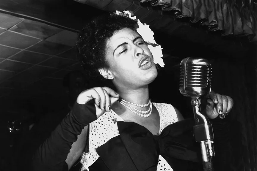 Billy Holiday singing 