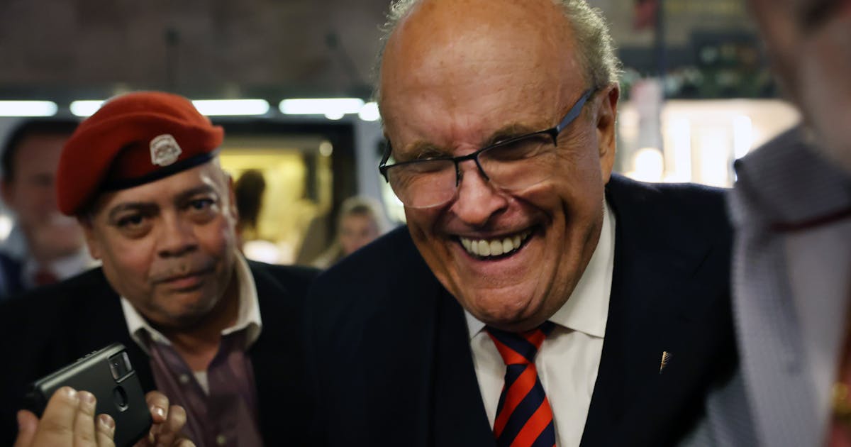 Rudy Giuliani Is the Biggest Creep Ever, New Legal Documents Say Rudy Giuliani Is the Biggest Creep Ever, New Legal Documents Say
