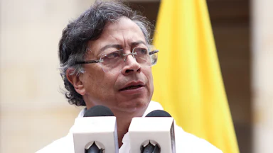 Colombian President Gustavo Petro