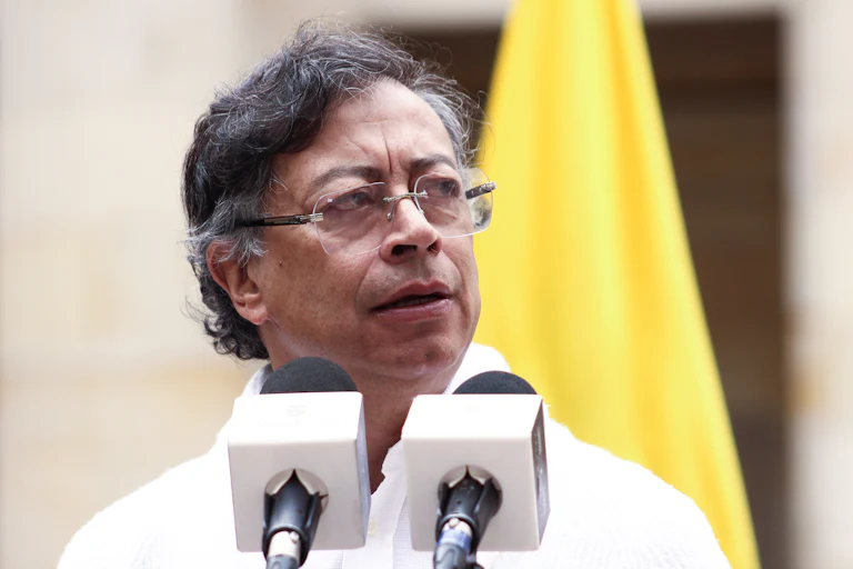 Colombian President Gustavo Petro