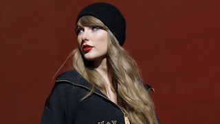 Taylor Swift at last year’s AFC Championship game