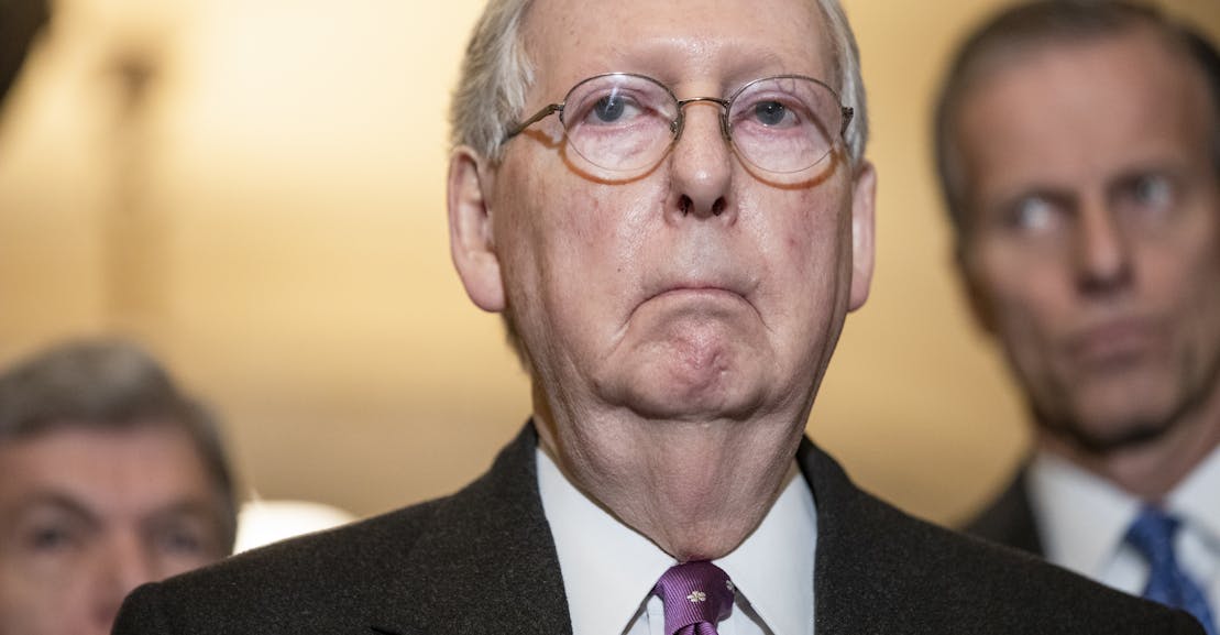 Democrats Gave Mitch McConnell a Taste of His Own Medicine Democrats Gave Mitch McConnell a Taste of His Own Medicine