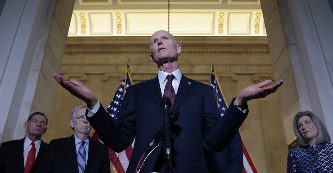 Rick Scott’s Manifesto Is Just a Bankrupt Repetition of Republican Dogma Rick Scott’s Manifesto Is Just a Bankrupt Repetition of Republican Dogma