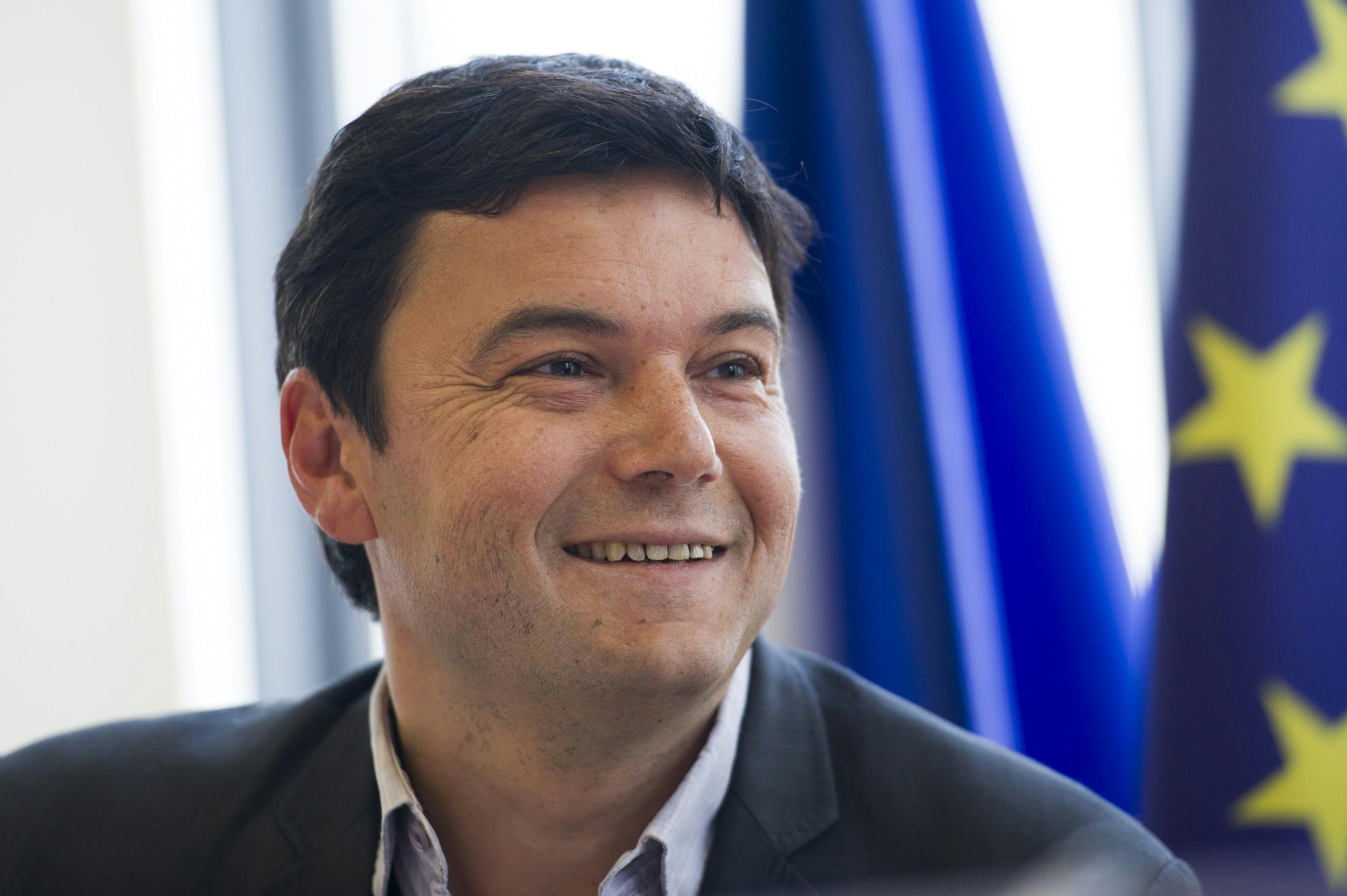 Close up of French economist Thomas Piketty 
