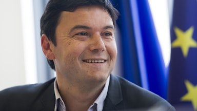 Close up of French economist Thomas Piketty