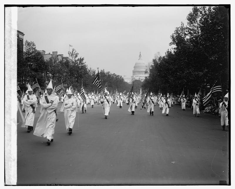 Original Ku Klux Klan Costume 1890's Costume, Found in house in