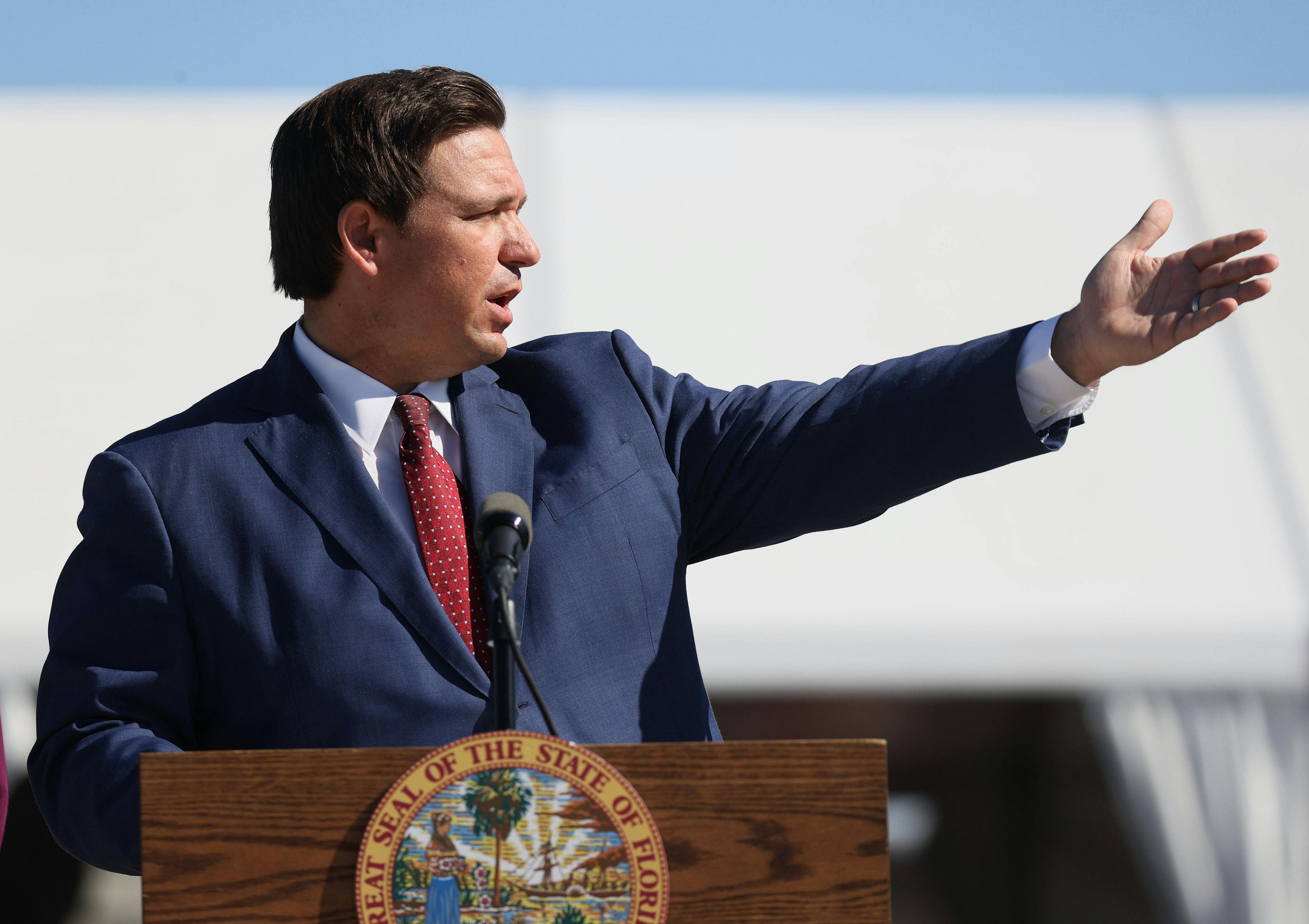Florida Governor Ron DeSantis