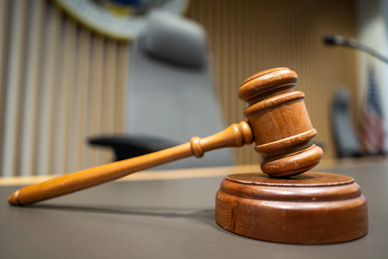 A gavel