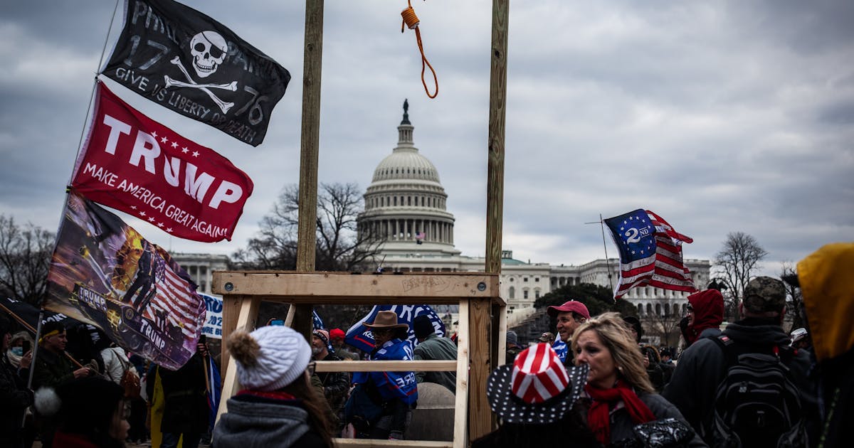 Justizministerium nimmt berüchtigten Randalierer vom 6. Januar in sein ...