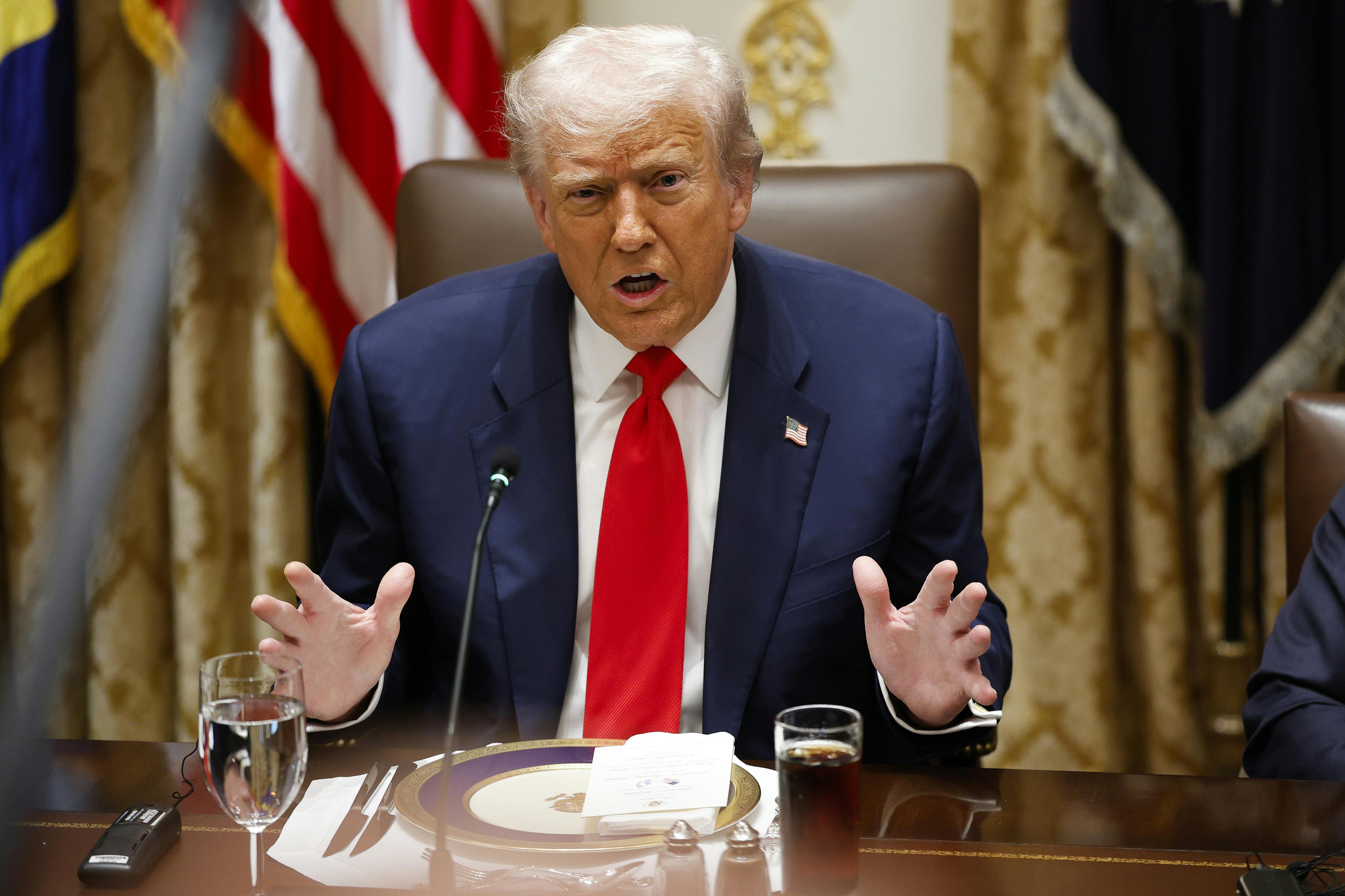 Donald Trump presser