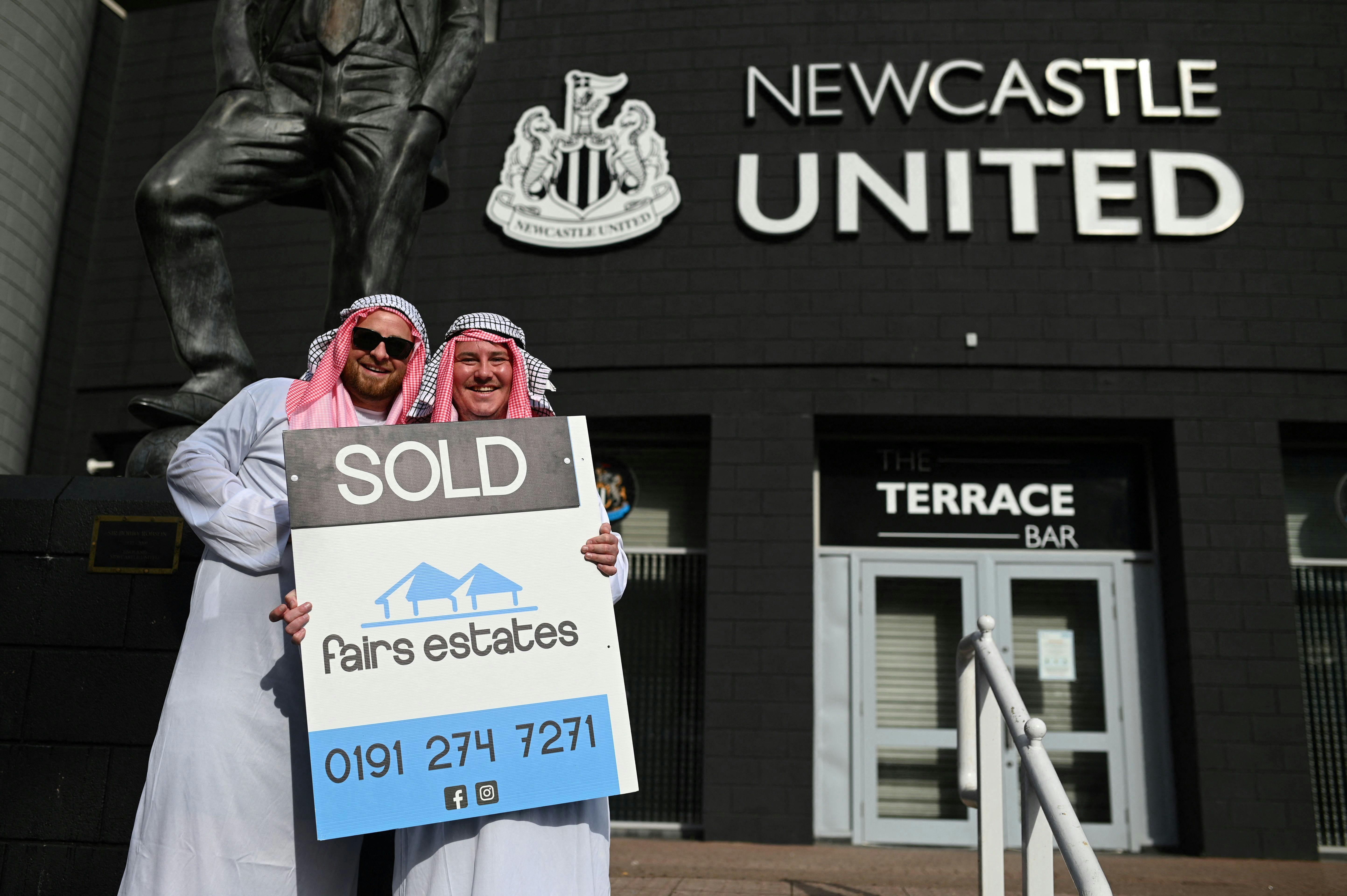 Newcastle on sale united takeover