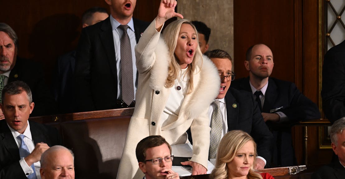 Queen of Civility Marjorie Taylor Greene Complains About Lack of “Respect” After Being Yelled at in Restaurant Queen of Civility Marjorie Taylor Greene Complains About Lack of “Respect” After Being Yelled at in Restaurant