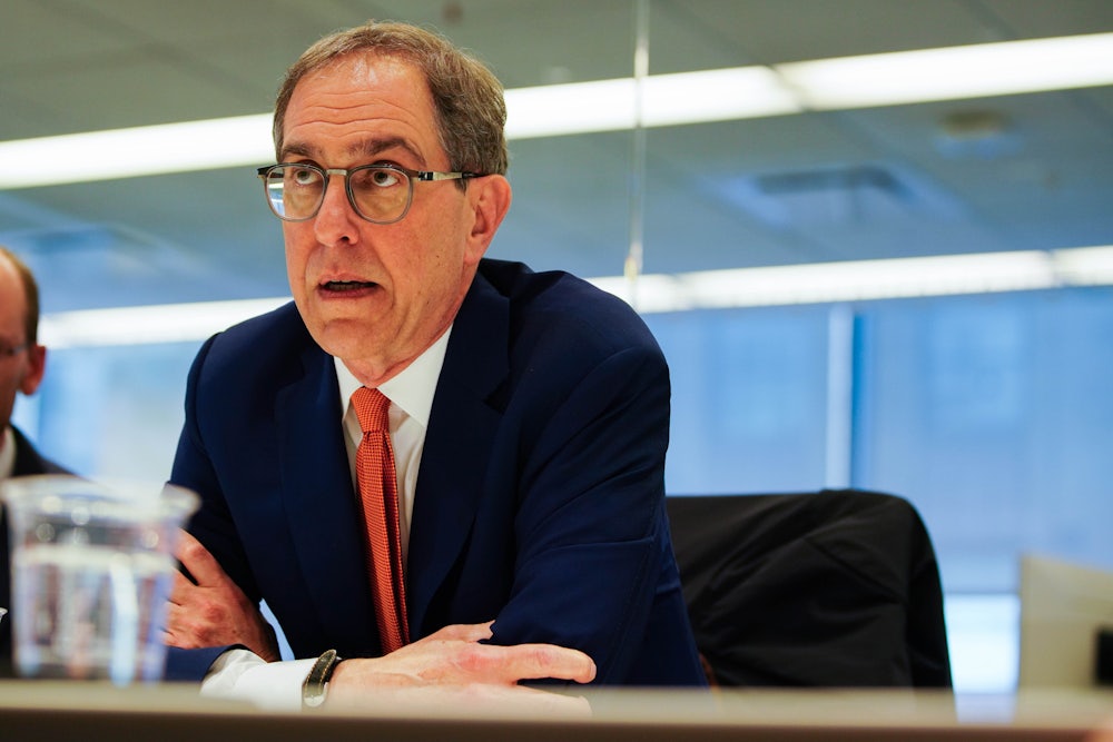 Christopher Eisgruber, president of Princeton University, is one of the few university presidents who's stood up to the bullying of the Trump administration.