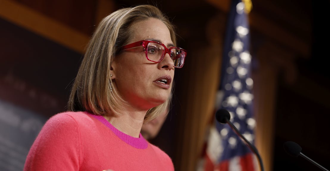 The Chaos Maker: Kyrsten Sinema Ditches the Democrats The Chaos Maker: Kyrsten Sinema Ditches the Democrats