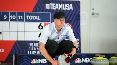 U.S. Olympic curler Rich Ruohonen