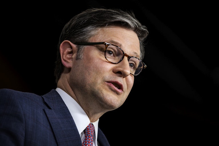 Mike Johnson looks forward