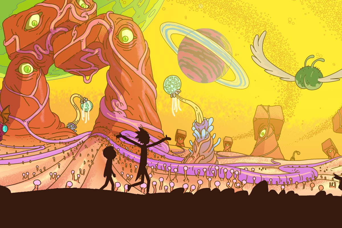 The Existential Hokiness Of Rick Morty The New Republic