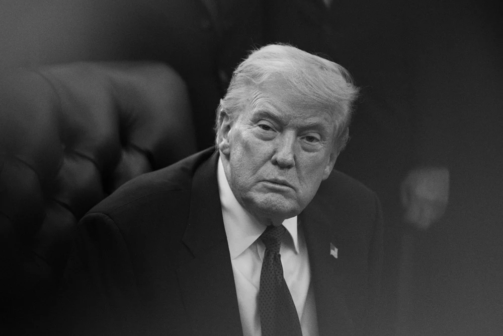 A photograph of President Trump