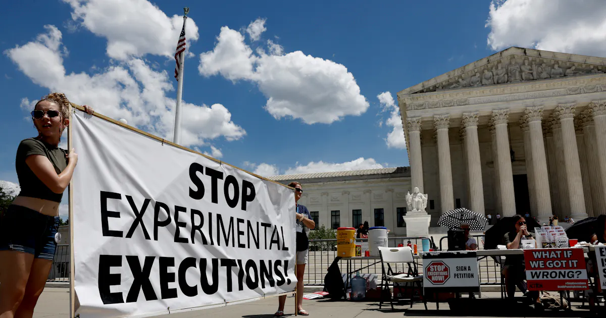 A shadow docket reveals that for some justices, there are limits to how cruel an execution can be. And for others, there are none.