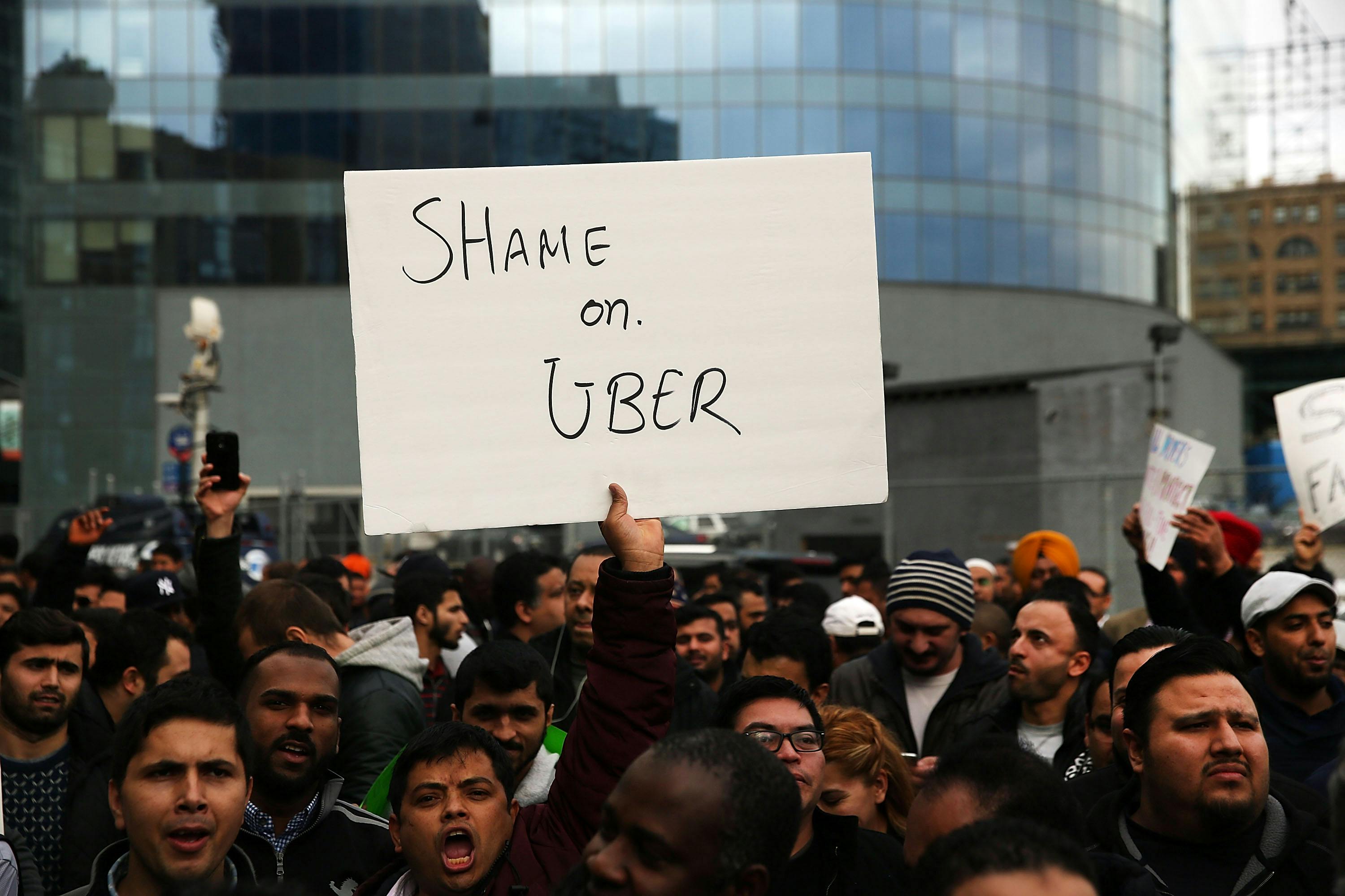 Uber Drivers Strike Before Owners Big Payday The New Republic