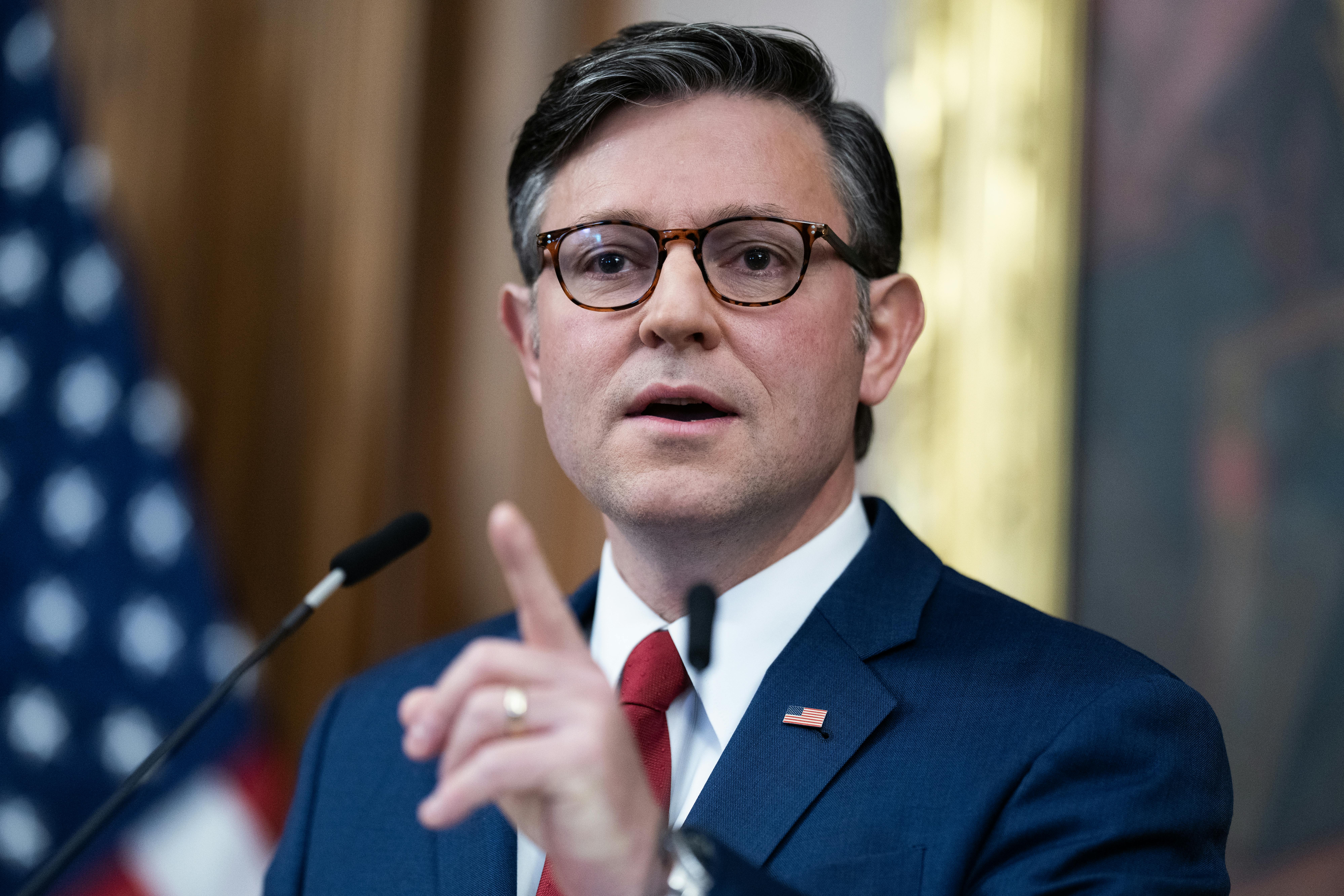 Transcript: Trump&rsquo;s Eruptions Again Wreck Mike Johnson Shutdown Stance