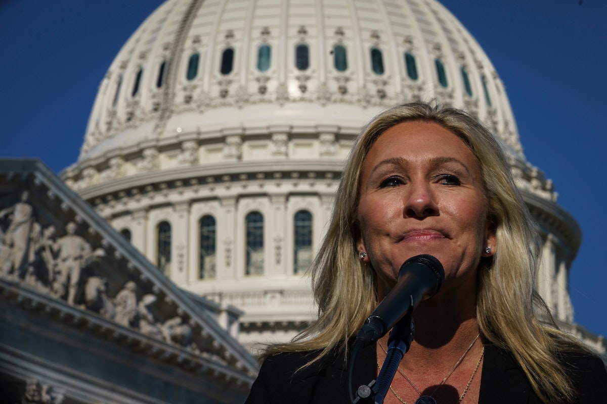 Marjorie Taylor Greene Is Practically Begging Trump for the Worst Possible Promotion Marjorie Taylor Greene Is Practically Begging Trump for the Worst Possible Promotion