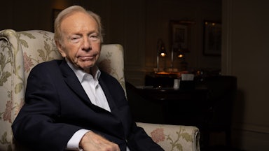 The late Senator Joe Lieberman in 2023