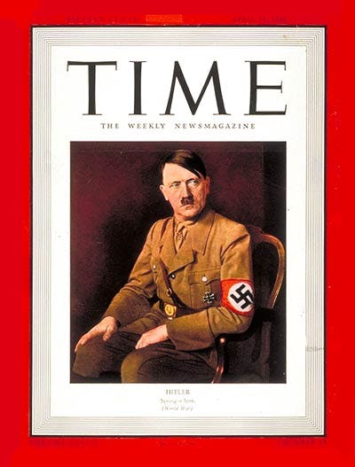 hitler time man of the year