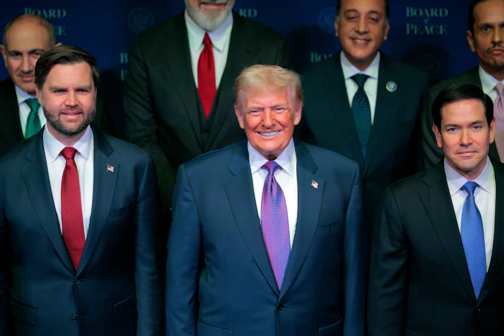 JD Vance, Trump, and Marco Rubio