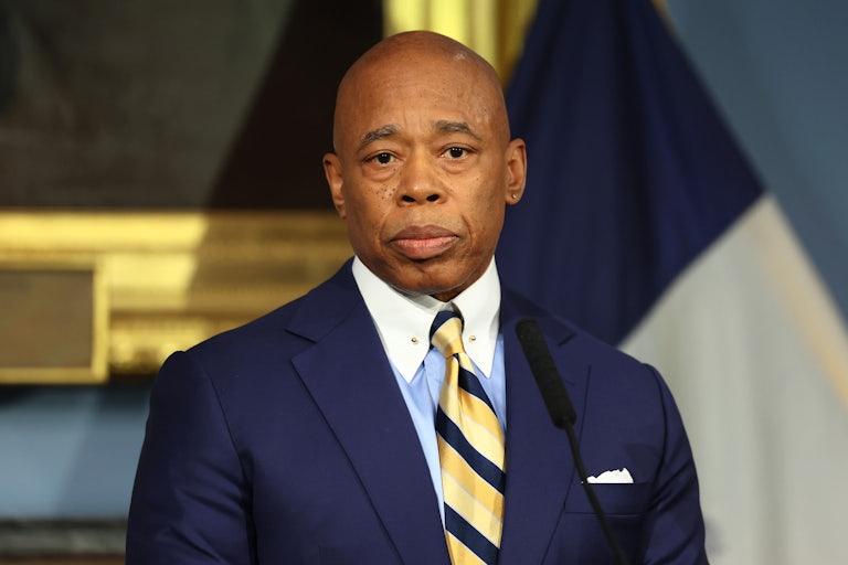 New York City Governor Eric Adams