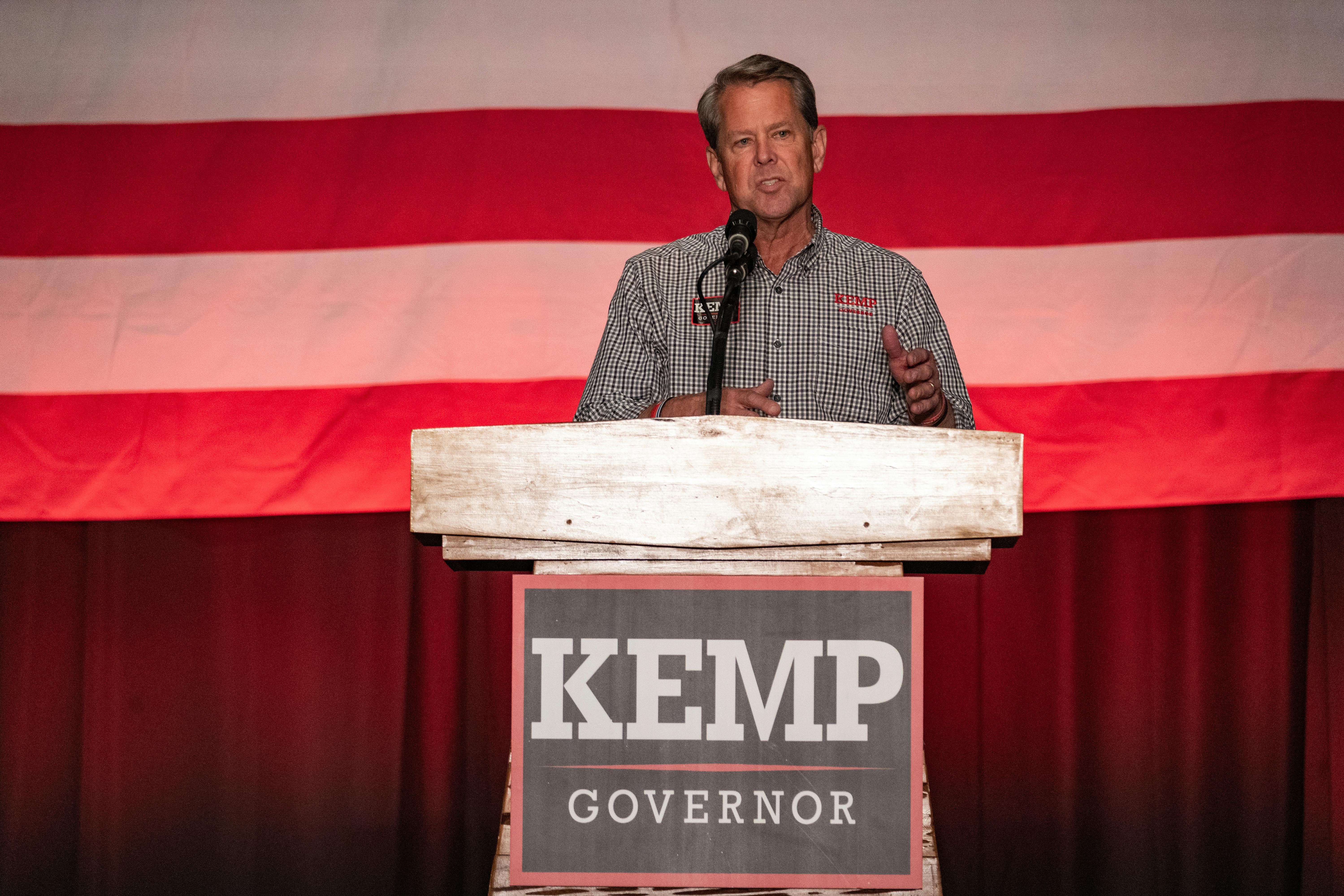 Brian Kemp Reelected Georgia Governor, Defeats Stacey Abrams | The New ...