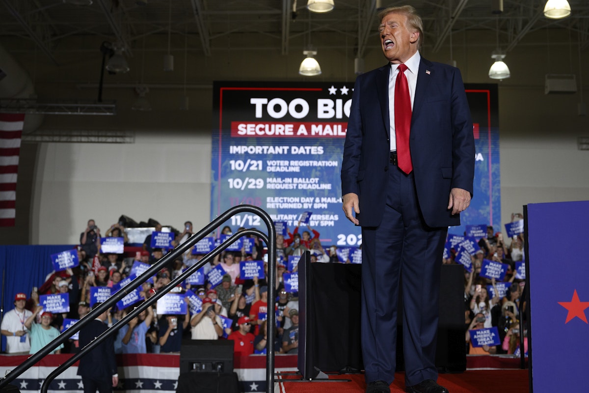 Trump Has Stupidest Defense for Copying This Project 2025 Policy Trump Has Stupidest Defense for Copying This Project 2025 Policy