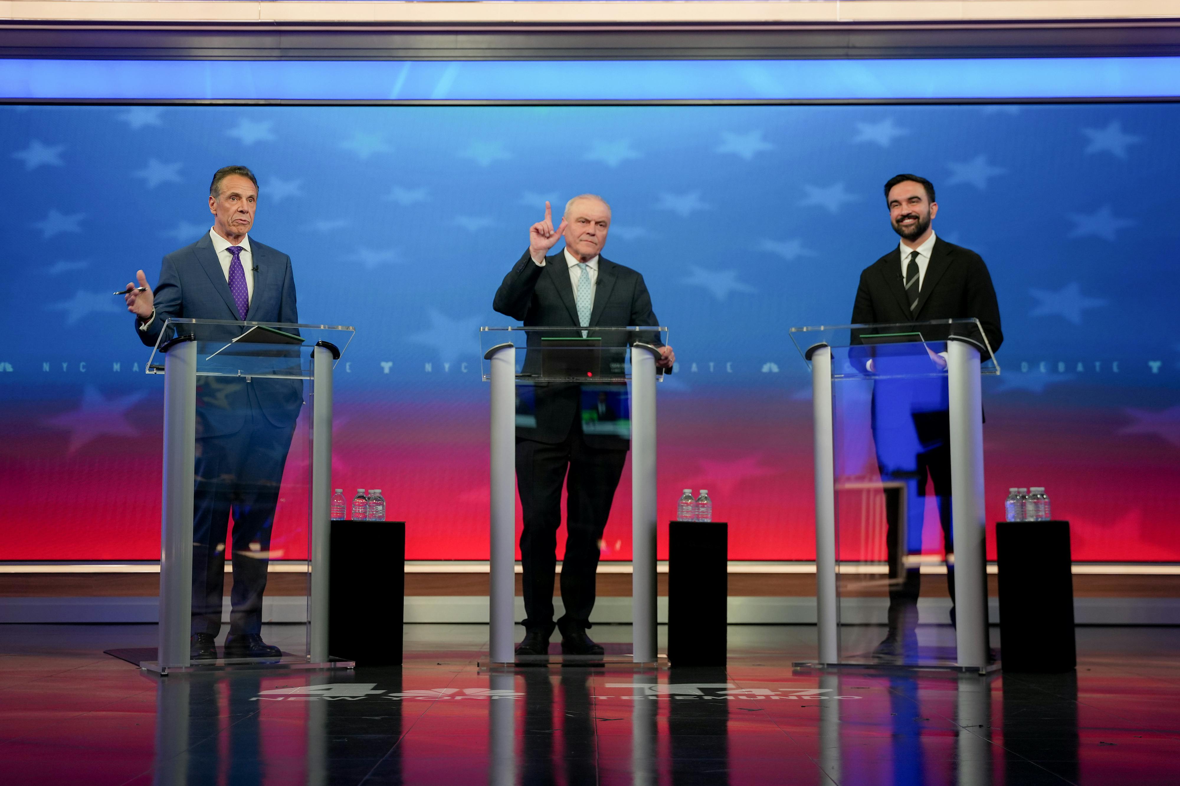 Andrew Cuomo Gets Torched From All Sides in NYC Mayoral Debate