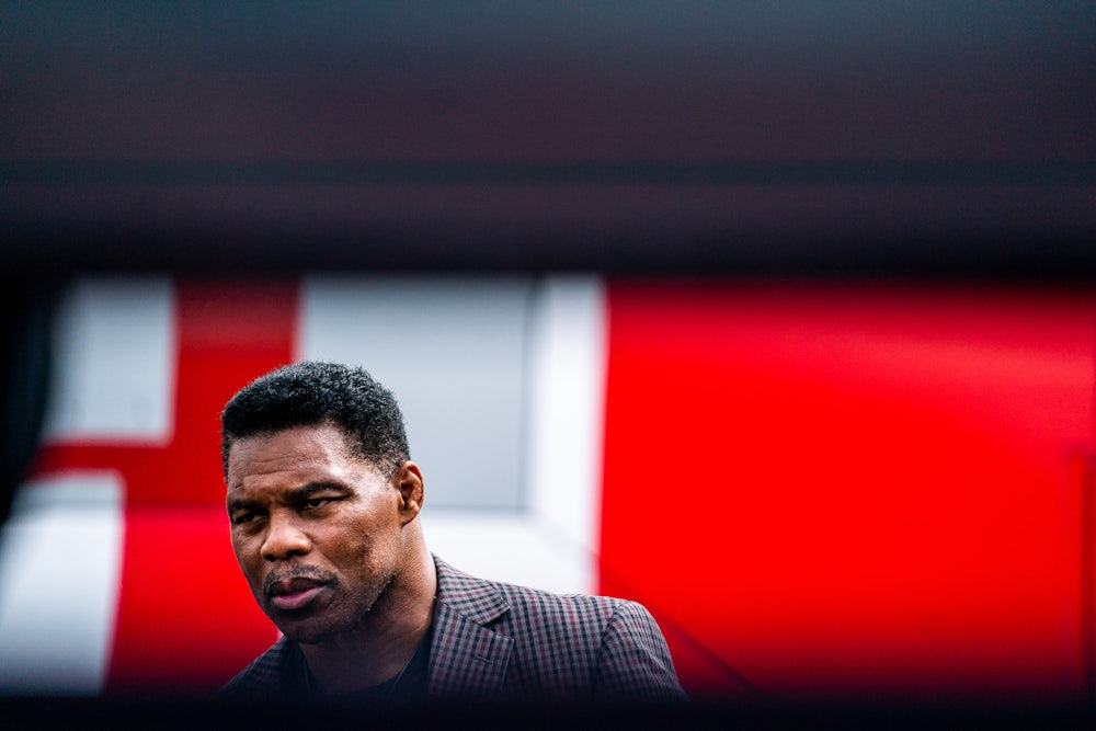 Herschel Walker, the Republican nominee for Senate in Georgia
