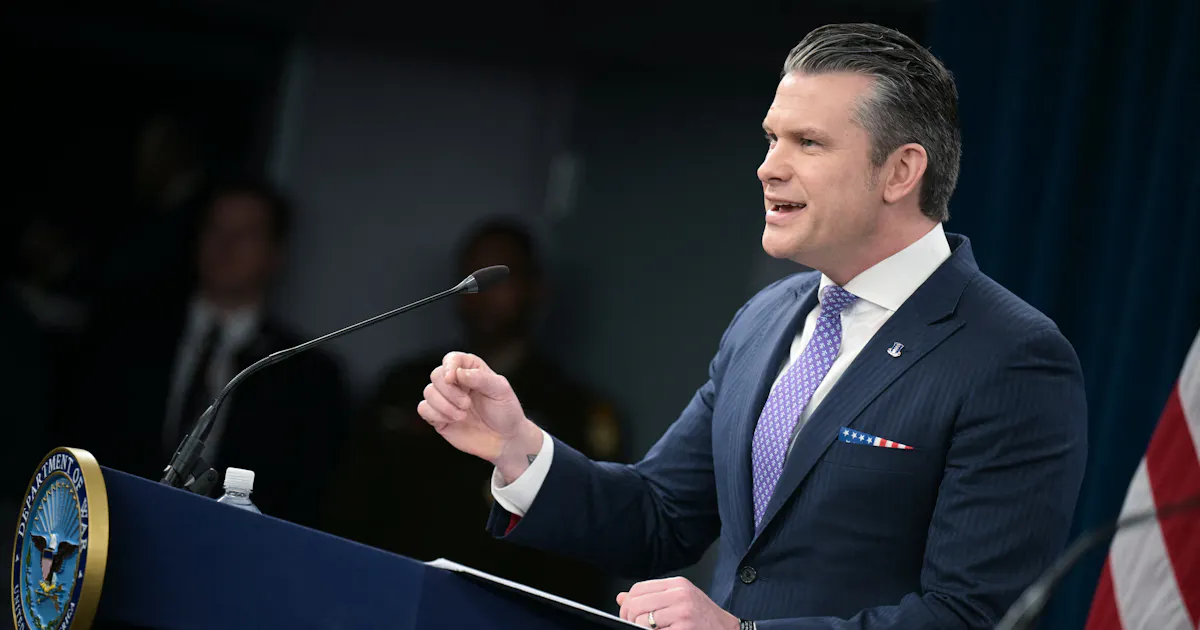 Pete Hegseth Blocks Promotions in Middle of War for Dumbest Reason