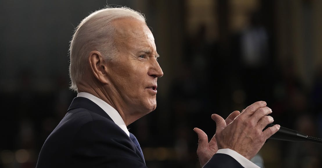 Biden Says Abortion Exactly Once in First State of the Union Since Downfall of Roe v. Wade Biden Says Abortion Exactly Once in First State of the Union Since Downfall of Roe v. Wade