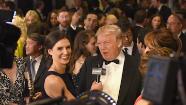 Donald Trump attends the 101st Annual White House Correspondents’ Association Dinner at the Washington Hilton on April 25th, 2015 in Washington, D.C.