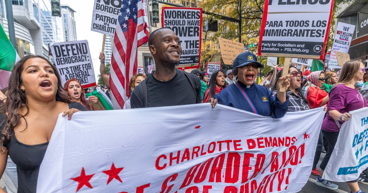 Protesters Slam Trump’s Newest Crackdown on Democrat-led City