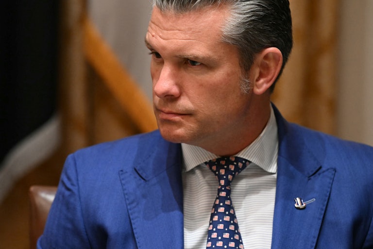Defense Secretary Pete Hegseth