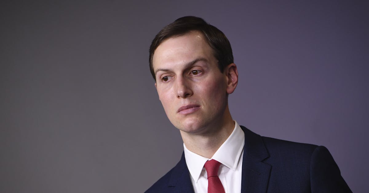 No Labels Donor Has Financial Ties to Jared Kushner No Labels Donor Has Financial Ties to Jared Kushner