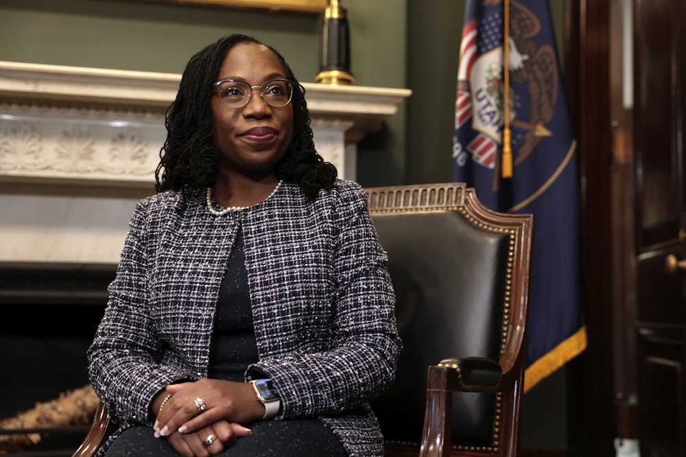 Supreme Court nominee Kentanji Brown Jackson.