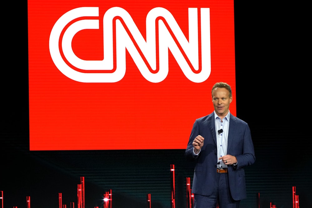 Chris Licht at Madison Square Garden