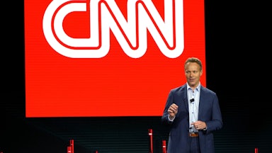 Chris Licht at Madison Square Garden