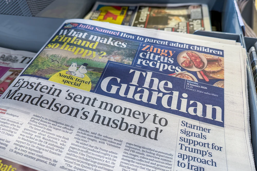 An edition of The Guardian