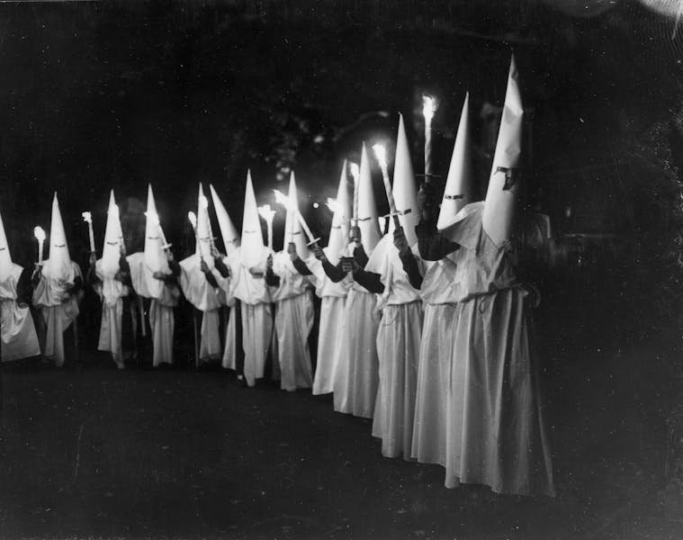 White supremacists are on the march, but the Ku Klux Klan is history