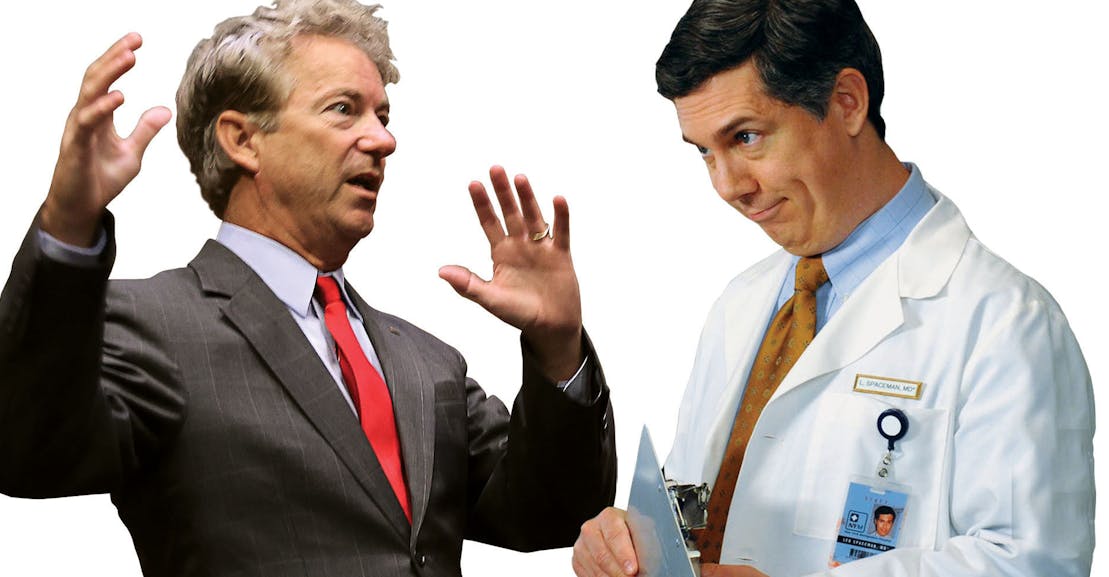 Who Said It: Rand Paul or Dr. Leo Spaceman? Who Said It: Rand Paul or Dr. Leo Spaceman?