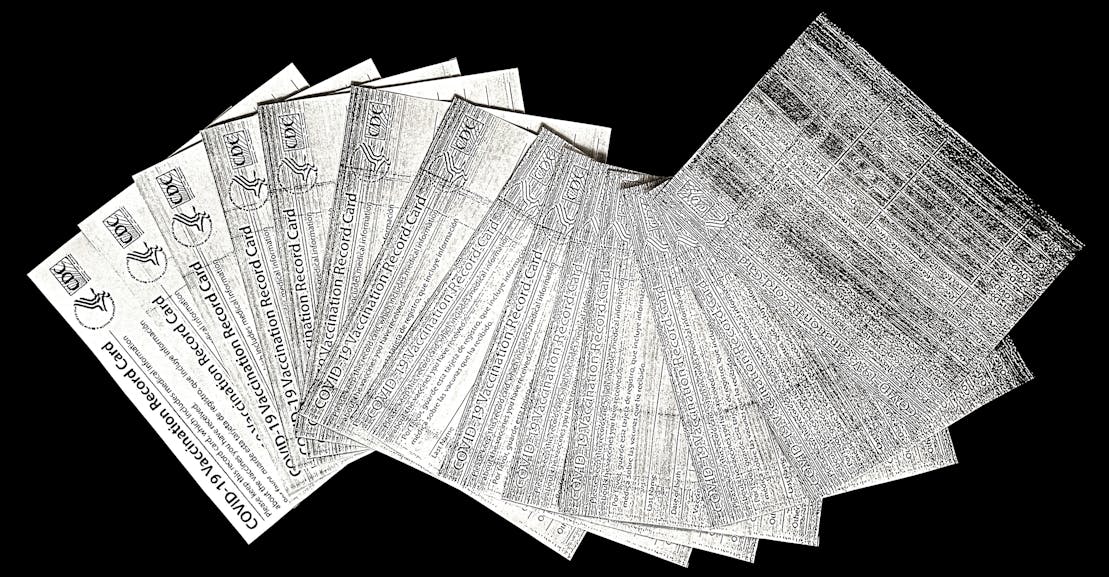 Inside the Paranoid, Highly Excitable Ecosystem of the Vaccine Card Black Market Inside the Paranoid, Highly Excitable Ecosystem of the Vaccine Card Black Market