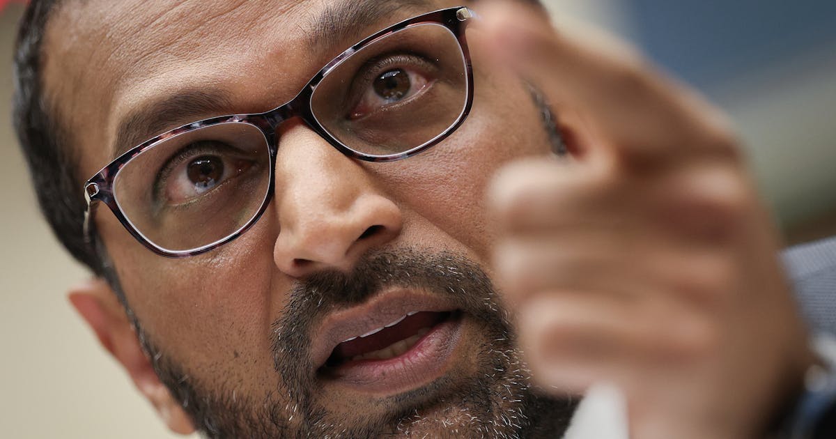 Kash Patel verliert die Beherrschung wegen Bericht, er habe FBI-Jet für ...