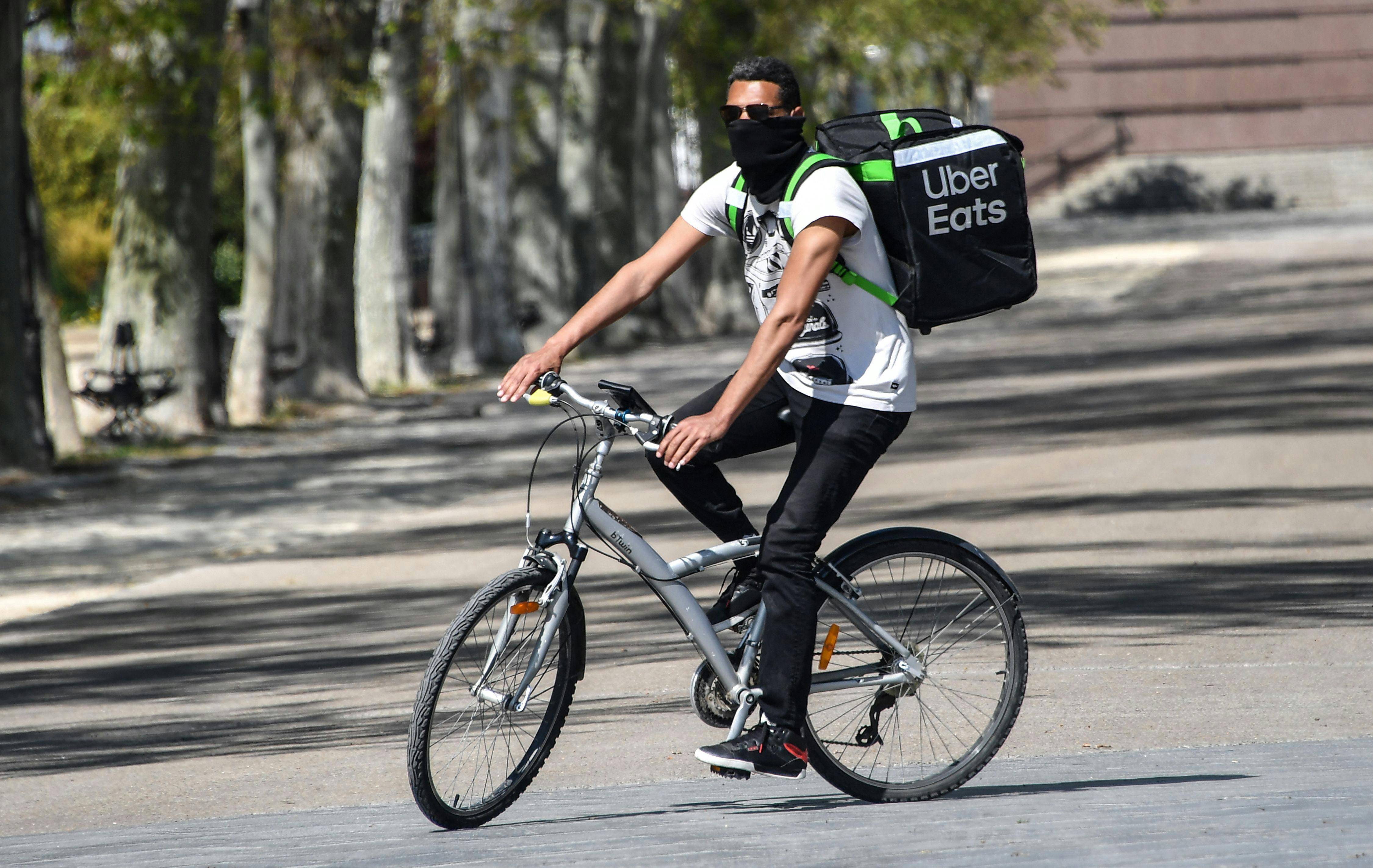 Postmates on bike cheap reddit